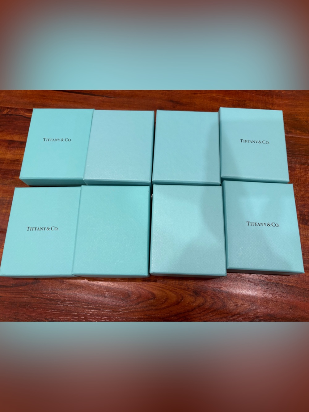 Tiffany & Co. Blue Jewelry Box Bundle- set of 4 - Picture 3 of 3